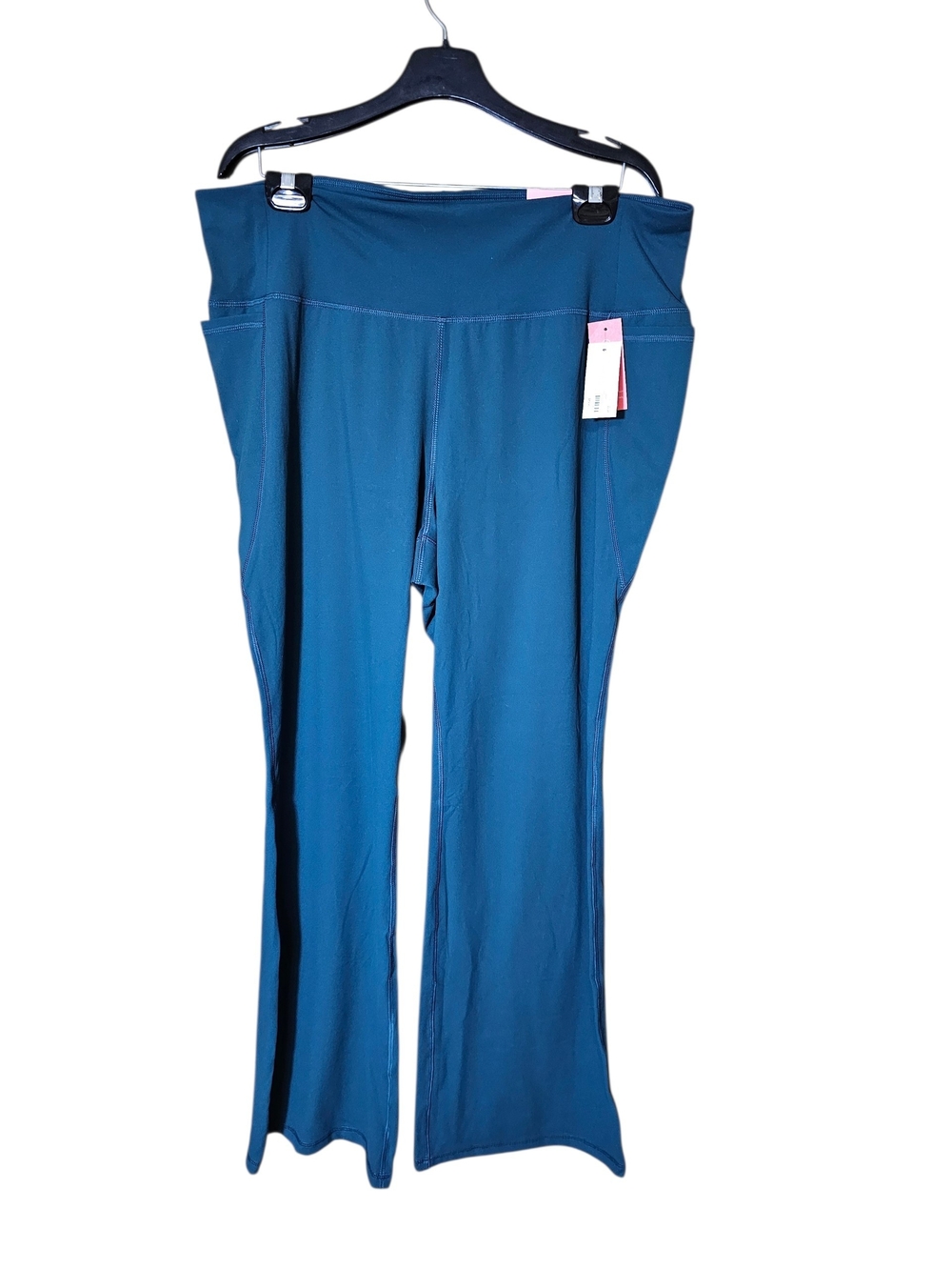 Lane Bryant Teal Stretch Boot Cut Pants